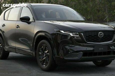 Black 2026 Mazda CX-5 Wagon G25 Akera (Awd)