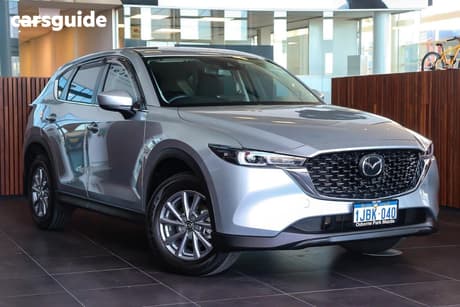 Silver 2022 Mazda CX-5 Wagon Maxx Sport (Fwd)