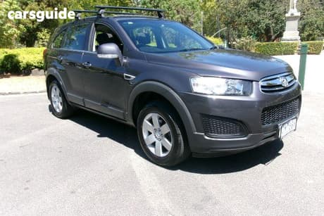 Grey 2014 Holden Captiva Wagon 7 Ls (Fwd)