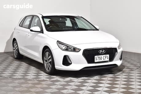 White 2018 Hyundai I30 Hatchback Active