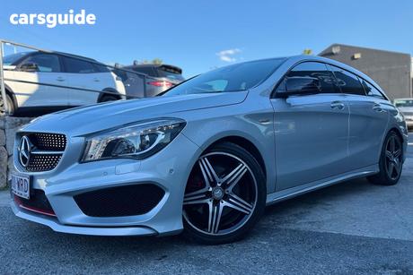 Silver 2016 Mercedes-Benz CLA250 Wagon Sport 4Matic S/Brake