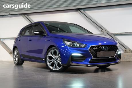 Blue 2019 Hyundai I30 Hatchback N Line Premium