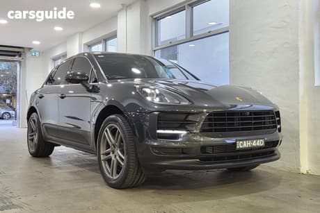 Grey 2020 Porsche Macan Wagon