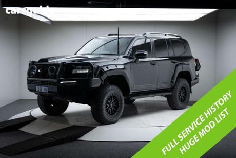 Black 2022 Toyota Landcruiser Wagon Lc300 Gxl (4X4)