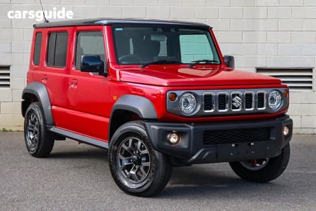 Red 2026 Suzuki Jimny Wagon Xl