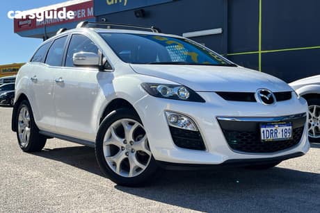 White 2011 Mazda CX-7 Wagon Luxury Sports (4X4)