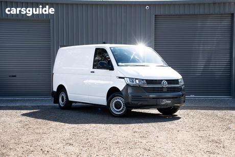 White 2020 Volkswagen Transporter Commercial TDI340 SWB T6.1 MANUAL FWD DIESEL VAN 1968CC 110KW 6SP 4CYL 4DR 2SEAT