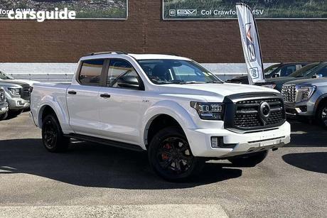White 2026 GWM Cannon Alpha Dual Cab Utility Ultra Phev (4X4)