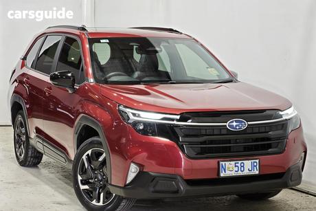 Red 2025 Subaru Forester Wagon 2.5I Touring (Awd)