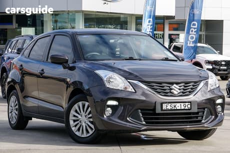 Grey 2021 Suzuki Baleno Hatchback Gl