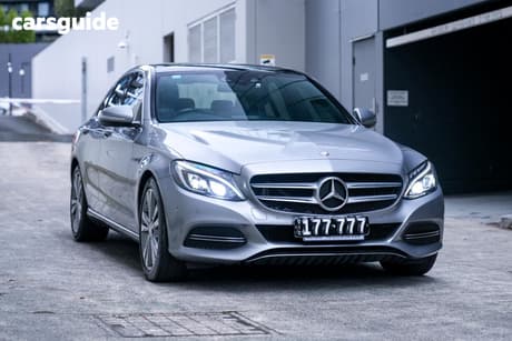 Silver 2015 Mercedes-Benz C200 Sedan