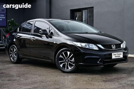 Black 2015 Honda Civic Sedan Vti-S