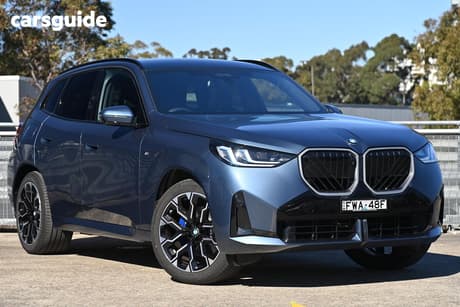 Blue 2025 BMW X3 Wagon 30E Xdrive Phev