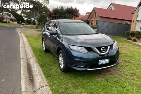 Blue 2014 Nissan X-Trail Wagon St (Fwd)