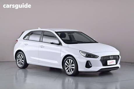 White 2017 Hyundai I30 Hatchback Active