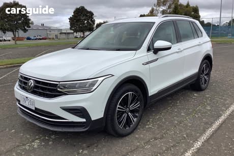 White 2023 Volkswagen Tiguan Wagon 110Tsi Life
