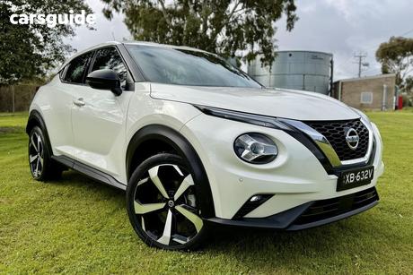 White 2021 Nissan Juke Hatchback St-L