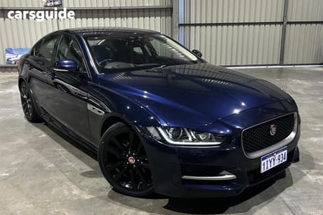 Blue 2016 Jaguar XE Sedan 20D Prestige