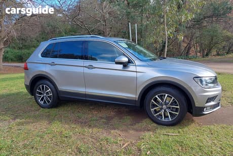 Silver 2018 Volkswagen Tiguan Wagon 132 Tsi Comfortline
