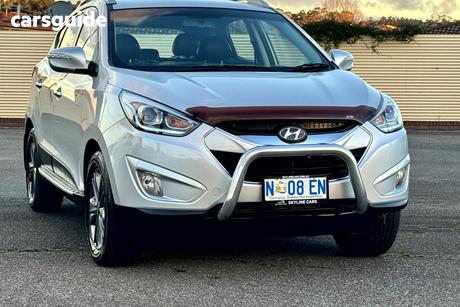 White 2014 Hyundai IX35 Wagon Elite (Fwd)