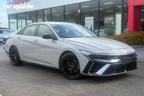 Grey 2025 Hyundai I30 Sedan N Line