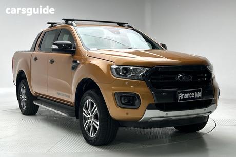 Orange 2020 Ford Ranger Double Cab Pick Up Wildtrak 2.0 (4X4)