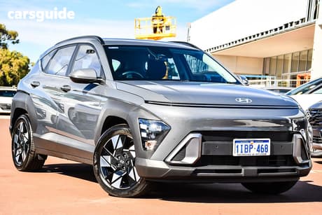 Grey 2023 Hyundai Kona Wagon