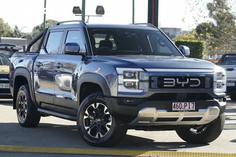 Blue 2025 BYD Shark 6 Dual Cab Utility Dual Motor Premium