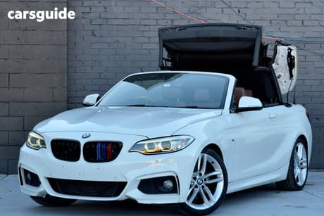 White 2015 BMW 228I Convertible Sport Line