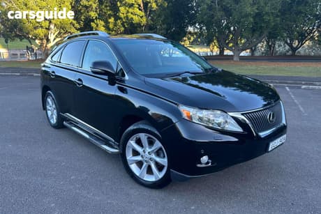 Black 2010 Lexus RX350 Wagon Sports Luxury