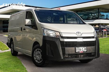White 2020 Toyota HiAce Van Lwb Gl (Colours)