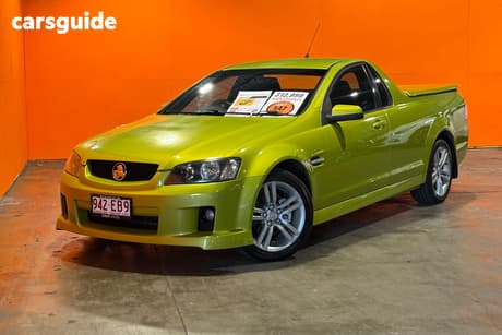 Green 2007 Holden Commodore Utility Sv6