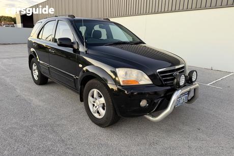Black 2008 Kia Sorento Wagon Ex Global Circuit