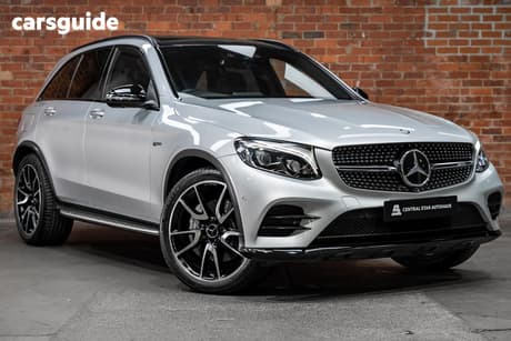 Silver 2018 Mercedes-Benz GLC43 Wagon 4Matic