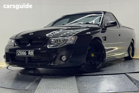 Black 2006 HSV Maloo Ute Tray R8 R