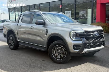 Silver 2025 Ford Ranger Double Cab Pick Up Wildtrak 3.0 (4X4)