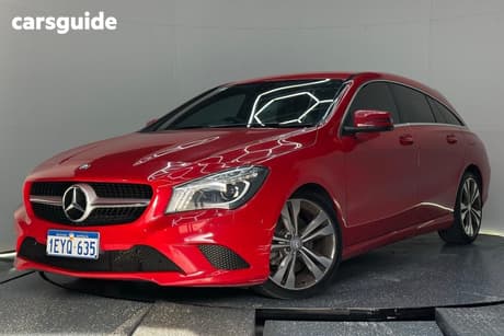 Red 2016 Mercedes-Benz CLA200 Wagon Shooting Brake