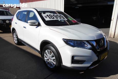 White 2021 Nissan X-Trail Wagon St (4Wd)