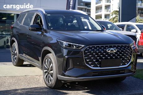 Black 2026 Chery Tiggo 8 SUV SUPER HYBRID URBAN F
