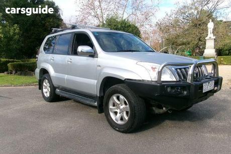 Silver 2008 Toyota Landcruiser Prado Wagon Gxl (4X4)