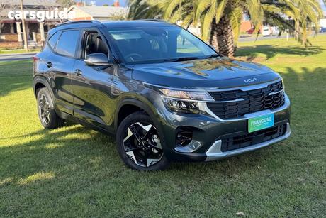 Grey 2025 Kia Seltos Wagon Sport+ (Fwd)