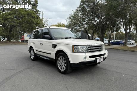 White 2008 Land Rover Range Rover Sport Wagon 2.7 Tdv6