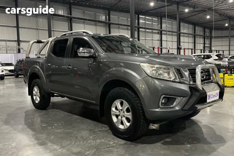 Grey 2018 Nissan Navara Dual Cab Utility St-X (4X4)