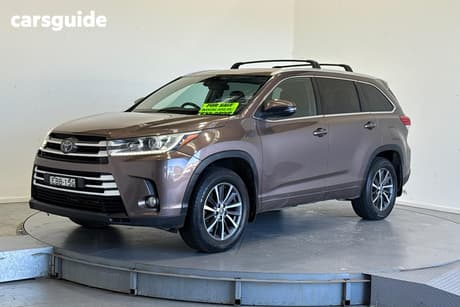 Brown 2017 Toyota Kluger Wagon Gxl (4X4)