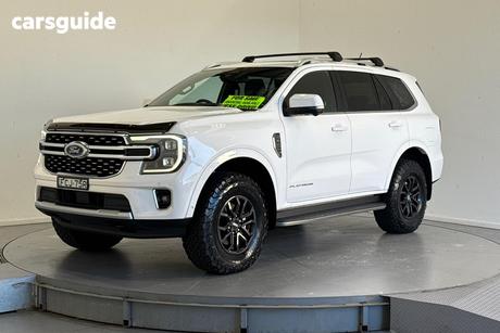 White 2023 Ford Everest Wagon Platinum (4Wd)