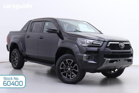 Black 2023 Toyota Hilux Double Cab Pick Up Rogue (4X4)