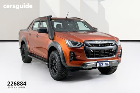 Orange 2020 Isuzu D-MAX Crew Cab Utility X-Terrain (4X4)