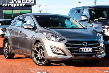 Grey 2016 Hyundai I30 Hatchback Sr