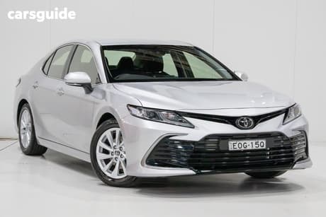 Silver 2021 Toyota Camry Sedan Ascent