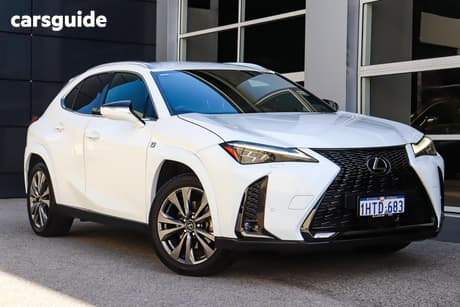 White 2022 Lexus UX250H Wagon F Sport Hybrid (Awd)